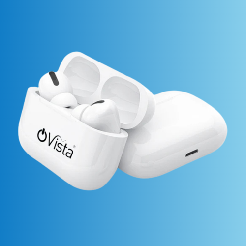 Ovista TWS AirPods Pro - 40H Playtime Seamless Apple Connectivity